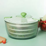 Salad Dehydrator Vegetable Dehydrator Drying Machine Manual Swing Dehydration Tool Large Capacity V1192-AZ-W-35492