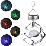 Solar Lights Outdoor Yard Decorations Wind Chimes Lights LED Colour Changing Hanging Light for V1192-AZ-W-15469