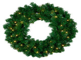 Christabelle 61cm Chadwick Christmas Wreath with LED Lights Front Door Decoration Ornament OPCG61