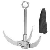 Grappling Hook Durable Folding Survival Hook Stainless Steel Grapple Claw V1308-DSZKI-763