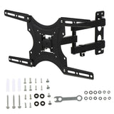 1Pc Stand LCD TV Holder Black Adjustable Wall Mounted Bracket V1369-AZ3-W-24629