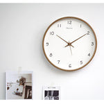 10" Clock Wooden Modern Wall Art V63-842481