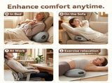 Graphene Heating Vibration Lumbar Massager, 3 in 1 Back Cushion, Lumbar Support Massage & Heat V1232-SHYYZ--001