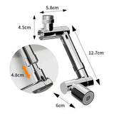 Alloy Universal Rotation Faucet Aerator Retractable Swivel Copper Alloy, splash reduction, water V1189-LC-LY-00004