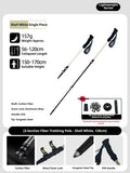 CarbonFiberTelescopicPole-ForHeightsUnder170cm V1221-SHELLWHITE-HEIGHTUNDER170CM