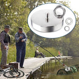 Salvage 250KG Recovery Magnet Hook Countersunk Hole Eyebolt Treasure Hunting Fishing V324-MAG-D80