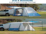 Inflatable SUV Tent with Pump 2.0, 30% More Space, Easy Set-up Car Tent for 6 Person Family Camping, V1259-SUVTENT-6P-DUAL