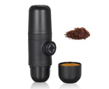 Manually Operated Portable Coffee Maker Espresso Machine Variant Size Value black V1263-JX-2416