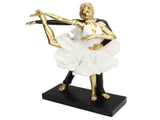 Romantic Couple Dancing Sculpture Decoration Resin Elegant Couple Ballet Dancer Statue Figurine V1294-YM0706-3115230054812