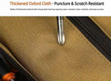Roll Up Tool Bag Oxford Cloth, Waterproof & Heavy Duty Tool Organizer for Electricians & Carpenters, V1232-JSSNB-002