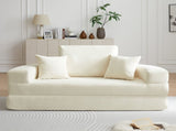Multifunctional Round convertible Sofa Bed - Beige V1316-W2353P426564