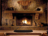 Under Grill Mat, Household Fire Pit Mat Reusable Indoor Outdoor Fireproof Fireplace Pad for Deck V1369-AZ3-W-00707