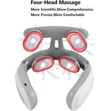 Neck Massager-Portable Upgraded 4-Head Electric Massagers Set with 6 Modes & 15 Levels, Promote V1192-AZ-W-17647