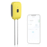 Soil Moisture Meter Smart Plant Water Sensor Temperature and Humidity Alarm Outdoor IPX5 Waterproof V1294-YM0901-HS7032