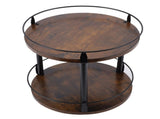 Turntable Seasoning Organizer Space Saving Wood 360&deg Rotating Seasoning Rack for Kitchen Countertop V1294-YM0901-3118260013711