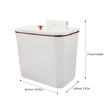 Wall-Mounted Plastic Trash Can for Kitchen and Household Use, 1 Pack, Space-Saving Waste Bin V1366-AZ2-W-20749