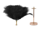 Decorative Table Lamp 30PCS Feathers USB Rechargeable Light Touch Control Desk Light Built in V1294-YM0901-3119230088511