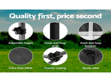 Instahut Gazebo 3x6 Pop Up Marquee Folding Tent Wedding Gazebos Camping Outdoor Shade Canopy Black GAZEBO-C-3X6-DX-BLACK