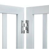VEVOR Free Standing Dog Gate, 24" H x 80.3" W Freestanding Pet Gate, 4 Panels Foldable Dog Gate for V952-KZDMZCWMBSMZLUM3SV0