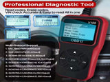Automobile OBD2 Fault Diagnosis Instrument, engine fault code Reader, suitable for all OBD II models V1105-YAOBD-01