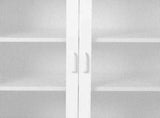 Levede Storage Cabinet Steel Kitchen White CH1073-WH