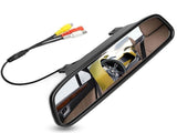120 Degrees Camera Mirror Car Rear View Reverse Night Vision Parking System Kit V63-842631