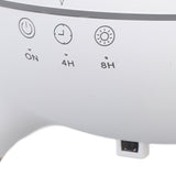 Flame Aromatherapy Diffuser Humidifier 7 Colors Light Essential Oil Diffuser with Timer and Remote V1294-YM0901-3113240359112