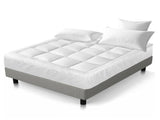 Giselle Bedding Pillowtop Mattress Topper 5cm Thick Pad for Back Pain Relief Washable Underlay TOPPER-PT-D