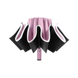 Automatic Open Large Compact Reverse Umbrella for Rain and UV Protection Inverted Folding Umbrellas V1192-AZ-W-21885