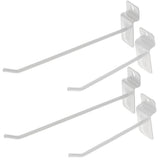30Pcs Slatwall Design Tool Hanger Hooks White for Workshop V1370-AZ4-16982