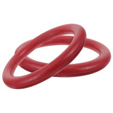 Sturdy Red Gymnastics Rings with Anti-Slip Design for Fitness V1192-AZ-W-20614