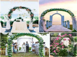 Metal Garden Arch Trellis Iron Plant Support Outdoor Climbing V178-66754