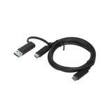 LENOVO Hybrid USB-C Cable with USB-A Adapter 5A 24Pin support 10Gbps 1M Cable V1202-V2-NAL-4X90U90618