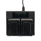 Hridz NP-FW50 Battery & Charger Pack for Sony NP-FW50 and SLT-A33,A35,A37,A55V, DSC-RX10 V571-TFDCB2B1C1BNPFW50