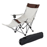 Weisshorn Camping Chair Reclining Adjustable Portable Outdoor Folding Lightweight CAMP-D-C-RCL-WHBR