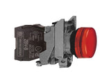 Schneider Electric LED Body Pilot Light, Red V1202-V1-SCDXB4BVM4