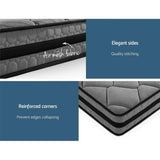 Giselle Bedding 22cm Mattress Medium Firm Queen MATTRESS-TT22-Q