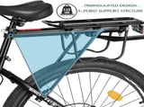 Rear Bike Rack,Bike Cargo Rack w/Fender & Large Size Reflective,Quick Release Mountain Road Bicycle V1258-DP02-C-1421