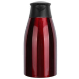 2L Insulation Pot Stainless Steel Vacuum Thermal Kettle Jug for Home Office TravelRed V1294-YM0718-3118210026311