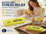 Ultra Soft Slow Rebound Stress Relief Toy, 24cm Large Butter Stick 7-Colour Mix 7 Pack, Nice Gift V1221-XM-LB1464-ZS37
