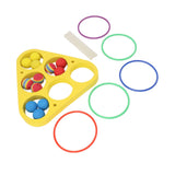 Ring Throw Pool Game Toy EVA Floating Foam with Balls for Kids Adults Water Sports Outdoor Party V1294-YM0521-3111230071611
