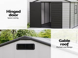 Giantz Garden Shed Sheds Outdoor Storage 2.15x2.14M Tool Workshop House Shelter SHED-GAB-P-7X7-GR-ABC