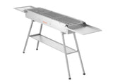 Foldable Charcoal Grill, 0.16 m Portable Charcoal Barbecue Grill with Liftable Charcoal Tray & Side V952-TLCTZDKZTKBXI2GZV001V0