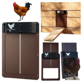 Automatic Chicken Coop Door, Programmable with App, Battery Operated, Evening and Morning Delay, V1366-AZ2-W-05136