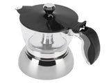 6 Cups Stainless Steel Coffee Pot Italian Octagonal Household Brewing Coffee Moka Pot V1294-YM0523-3118210295311