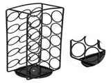 360 Degree Rotating Coffee Capsule Rack Stand Storage Organizer Holding 30Pcs Capsules V1294-YM0901-3118210175411