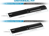 TCGG-4pcs Adjustable Heat Spreaders, 30-53cm Heating Plate Grill Set Grill Accessories for Most V1237-ZY-203-1888