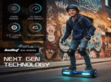 BULLET SX-2500 Hoverboard Scooter, 500W Brushless, UL Certified, AU Compliant, 6.5-inch Off-Road V219-TOYHVBBL65BA