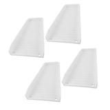 4PCS Downspout Splash Block Rain Gutter Downspout Extensions Fixable Downspout Extender with 8 V1294-YM0901-3111230346412