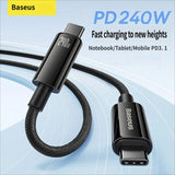 Data cable CtoC 240w 1m-Black V1221-DATA-CABLE-CTOC-240W-1M-BLACK